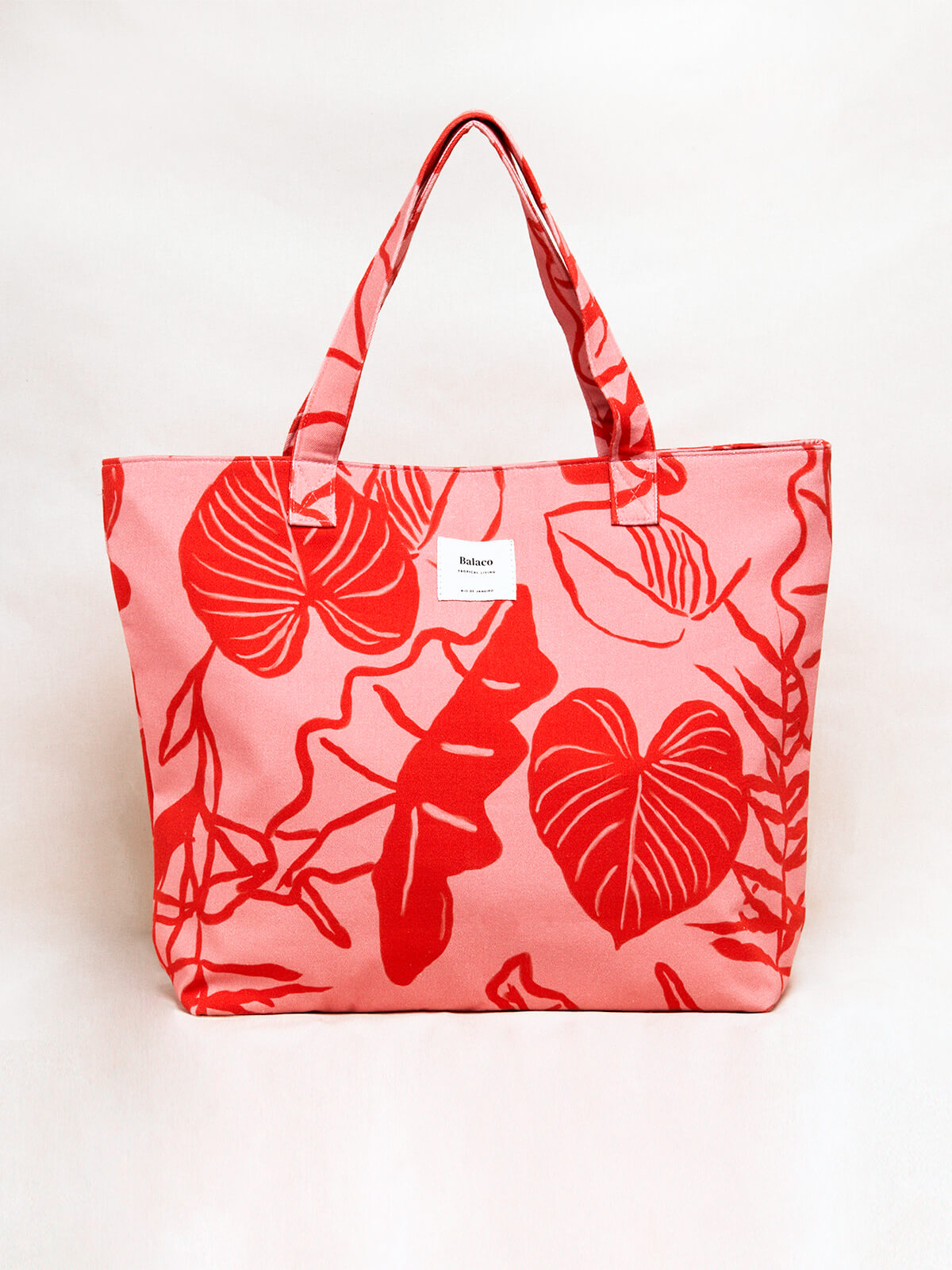 Maxi Pink Farm Tote