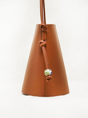 Nós Hazelnut Bucket Bag