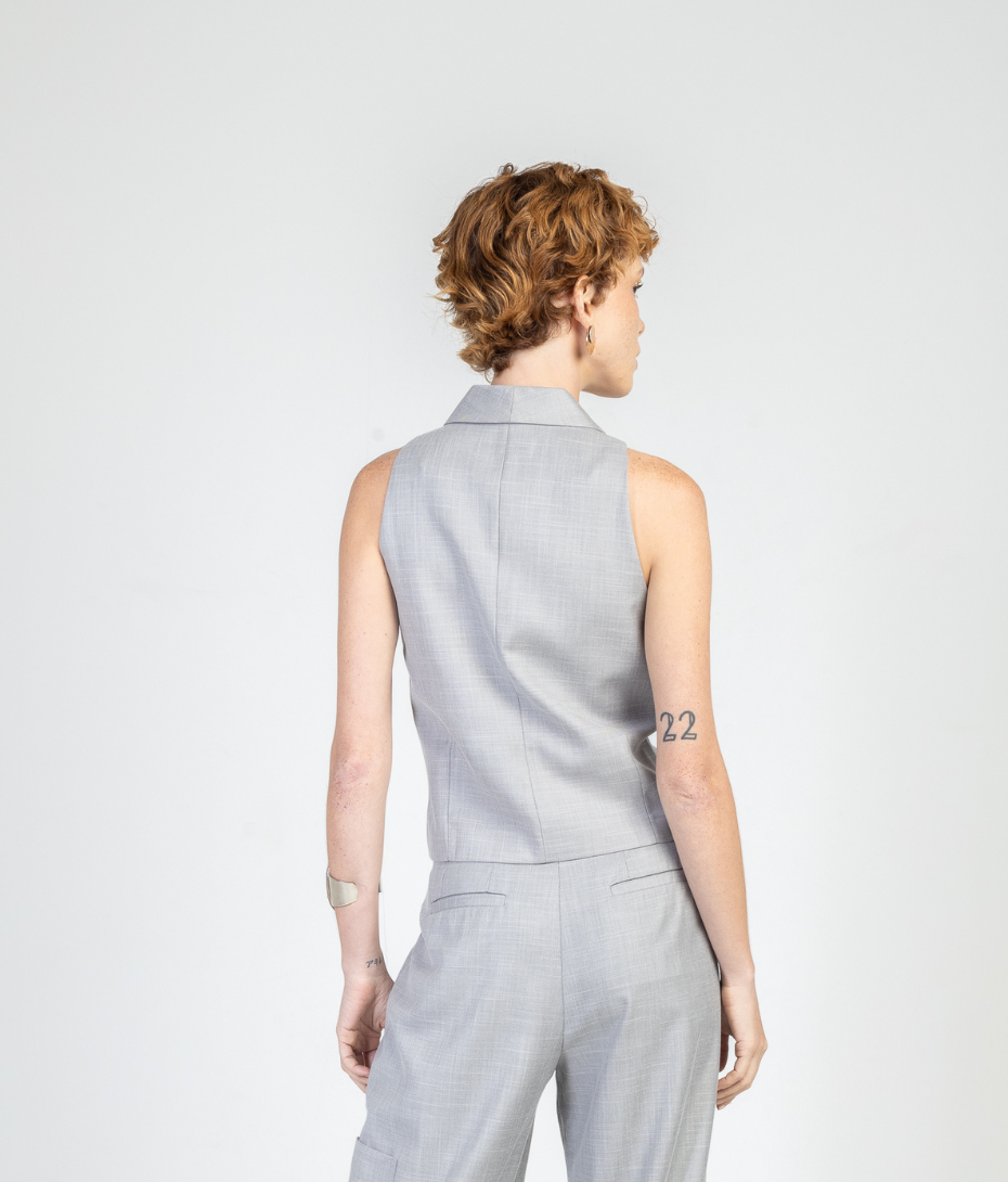 Light Gray Neptune Vest