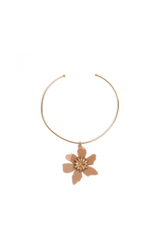 Flowers Choker - Beige