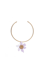 Flowers Choker - Lilac