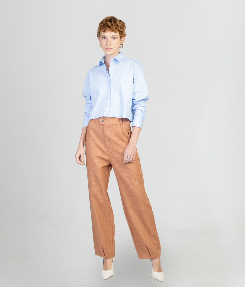 Brown Horizon Trousers