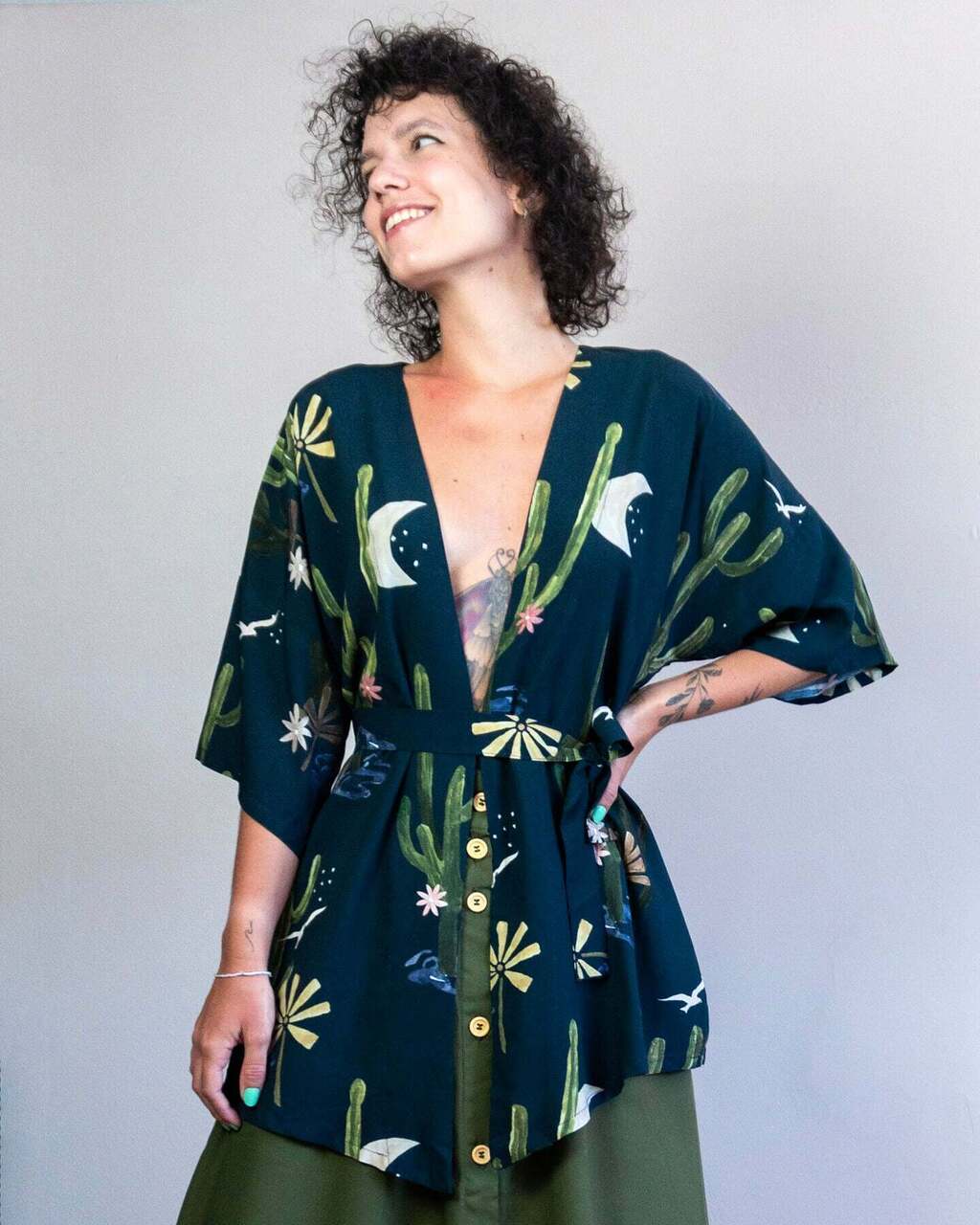 Luar do Sertão Kimono