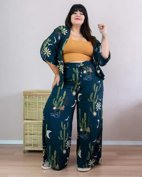 Luar do Sertão Wide-Leg Pants