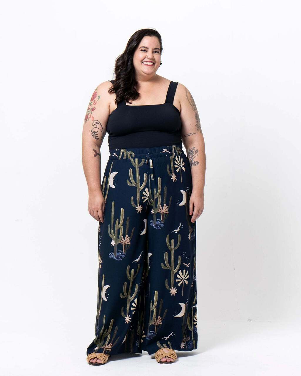 Luar do Sertão Wide-Leg Pants