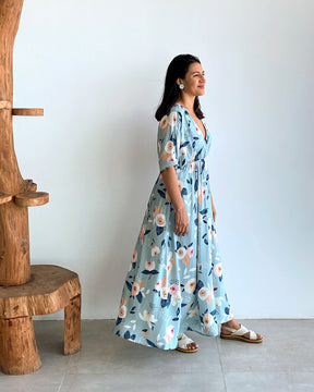 Sky Song Flowy Dress