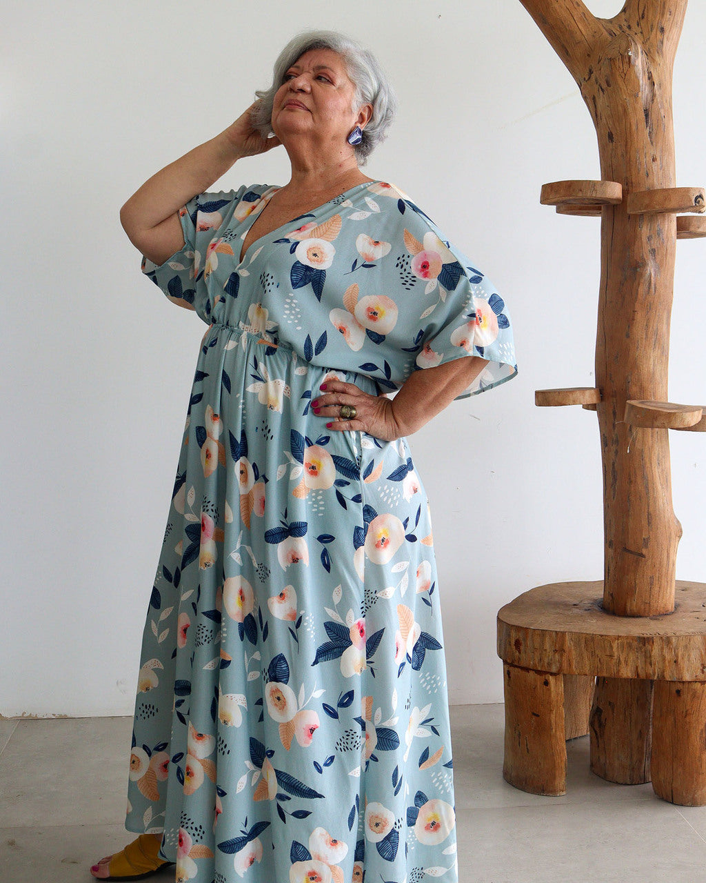 Sky Song Flowy Dress