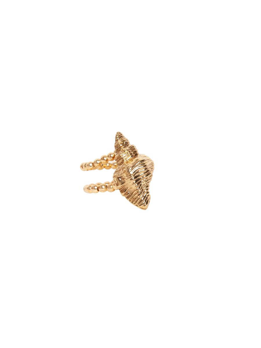 Gold Snail Ring