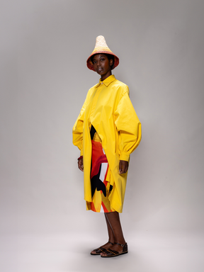 Axé Odara Shirt Dress