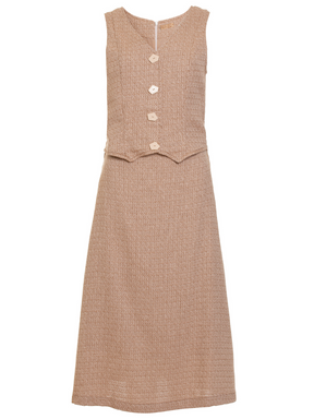 Beige Dolce Dress