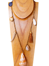 Shell Necklace with Pendants