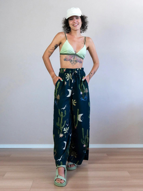 Luar do Sertão Wide-Leg Pants