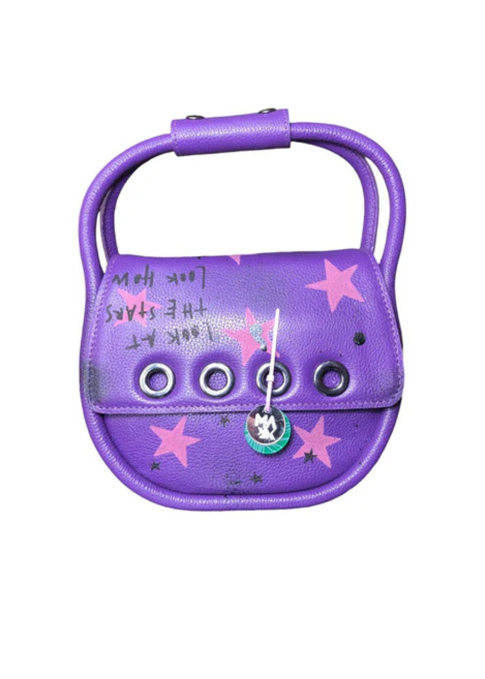 Bardot Purple Bag with Star