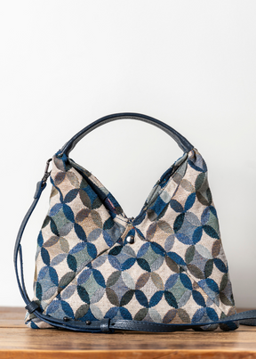 Mini Chelsea Jacquard - Flower Blue