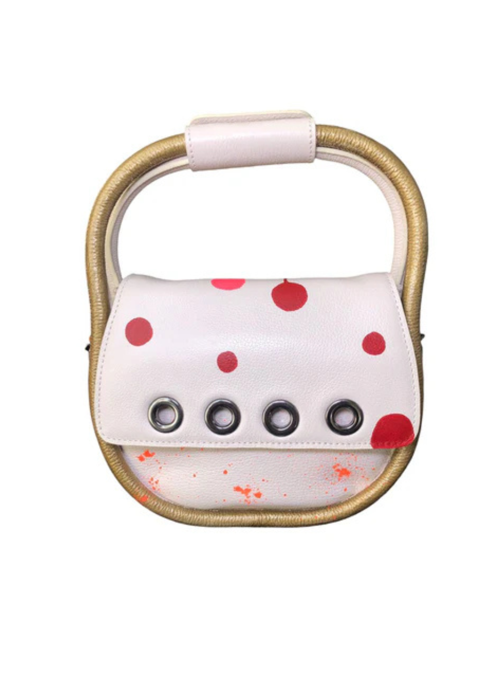 Custom Polka Dot Bardot Bag