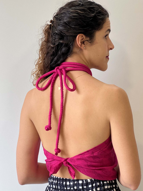 Pink Matriz Scarf