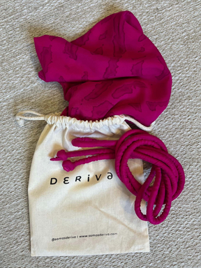 Pink Matriz Scarf