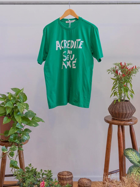 Bundle "Believe in Your Axé" T-Shirt - Yellow, Green & Blue