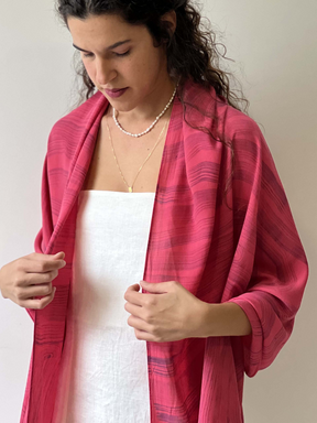 Pink Matriz Scarf