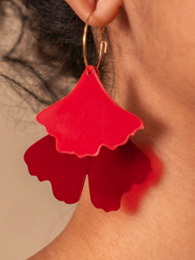 Ginkgo Flower Earring