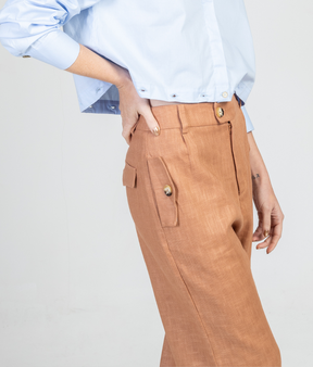 Brown Horizon Trousers