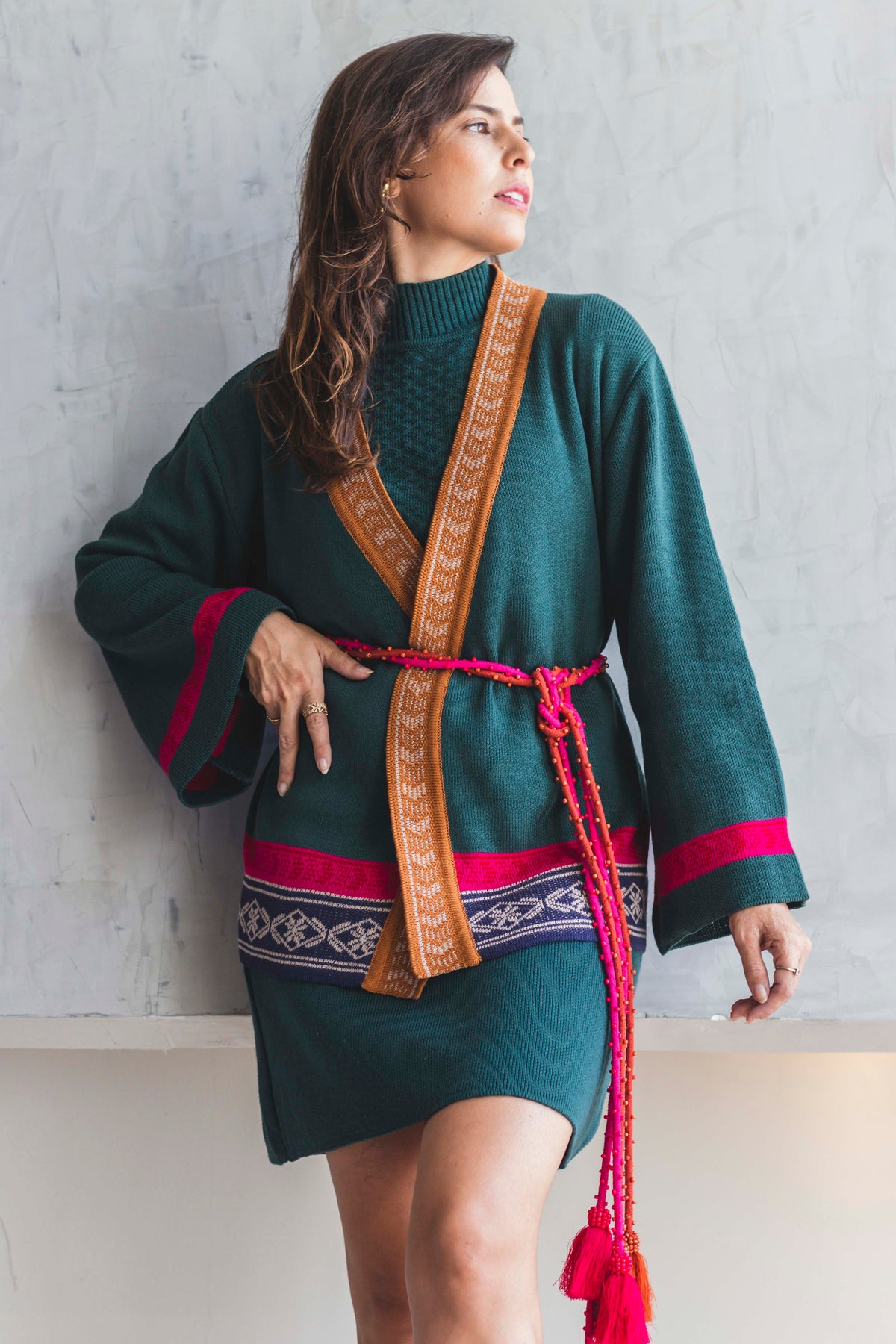 Kimono Karla Batista - Green