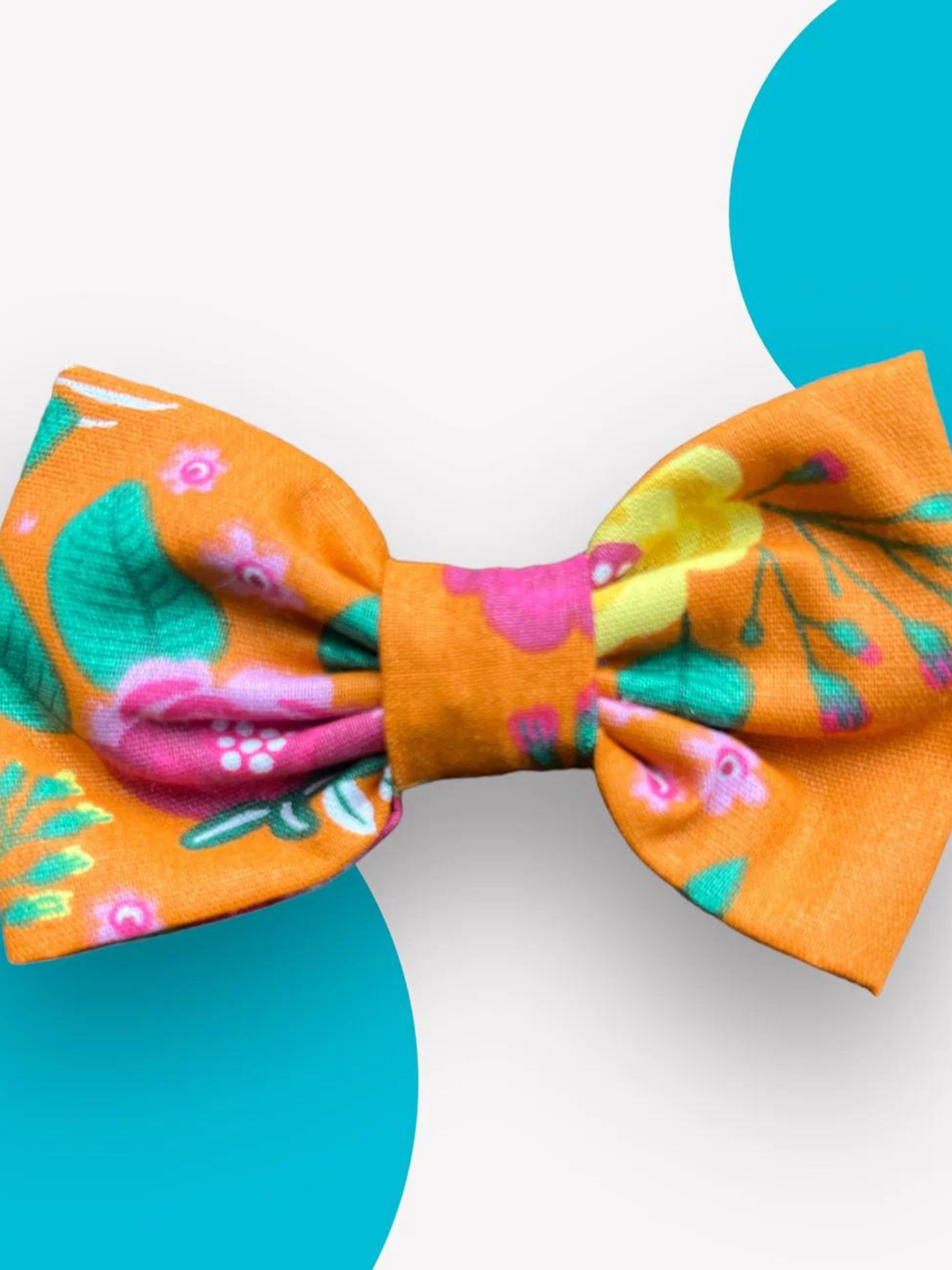Orange Floral Bow (2 of each)