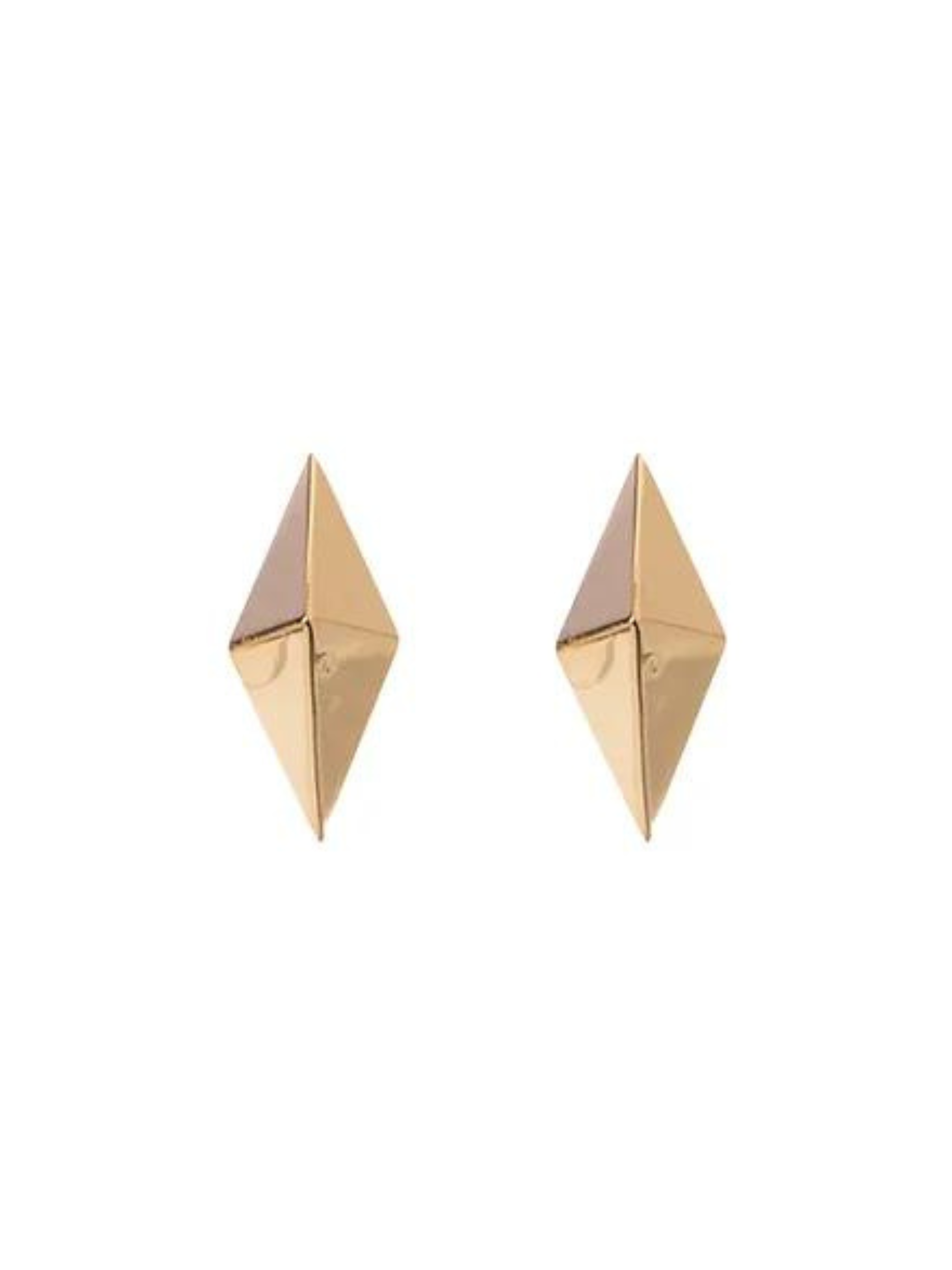 Gold Oculus Deco Earring