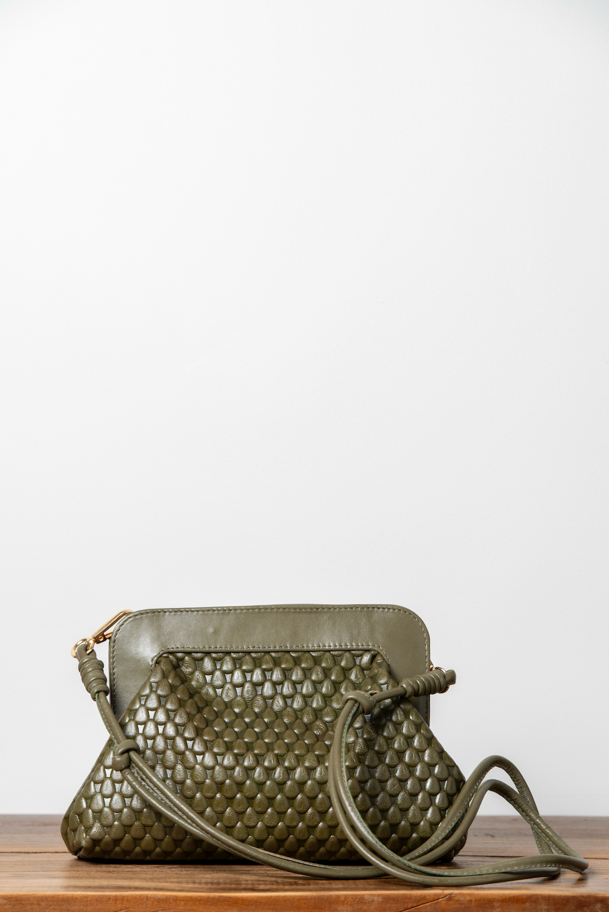 Sloane Queen Bee Clutch - Olive