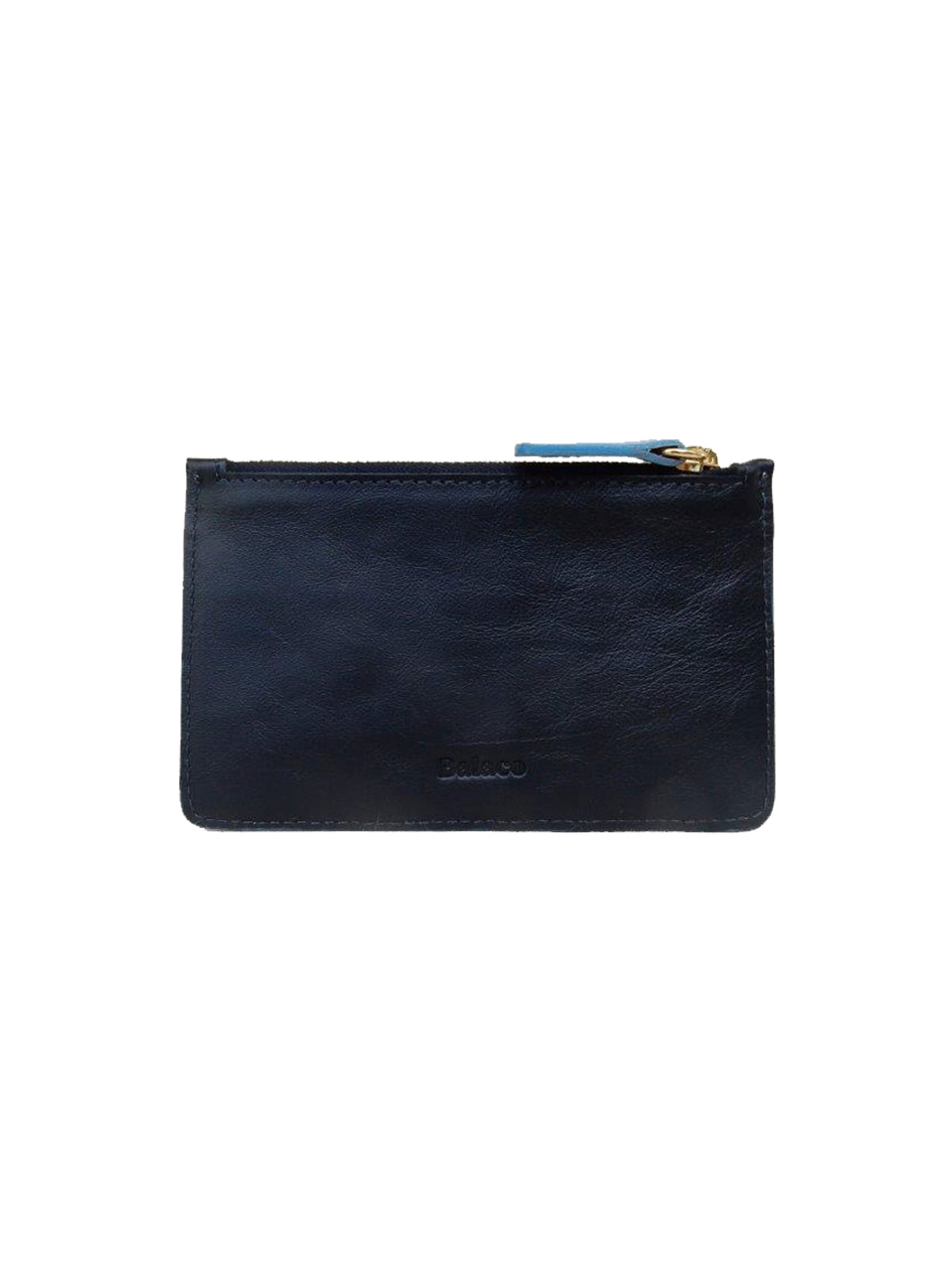 Denim and Black Cardholder